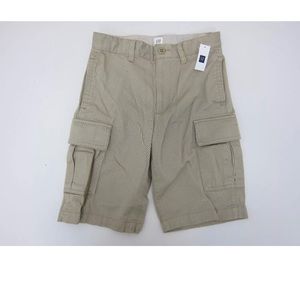 Boys GAP size 14 slim khaki cargo shorts